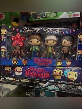 Stranger Things Kids Toy Figure Set - Multicolor
